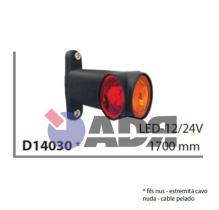Iluminación y electricidad D14030 - PILOTO GALIBO TRAILER LED