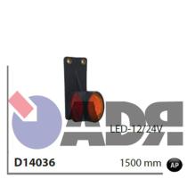 Iluminación y electricidad D14036 - PILOTO GALIBO TRAILER LED LG:1500MM